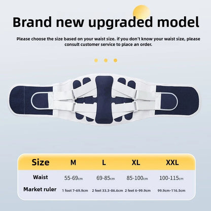 Back Brace Support Belt for Lower Back Pain Relief Adjustable Men Women Waist Lumbar Support Sciatica Scoliosis Herniated Disc