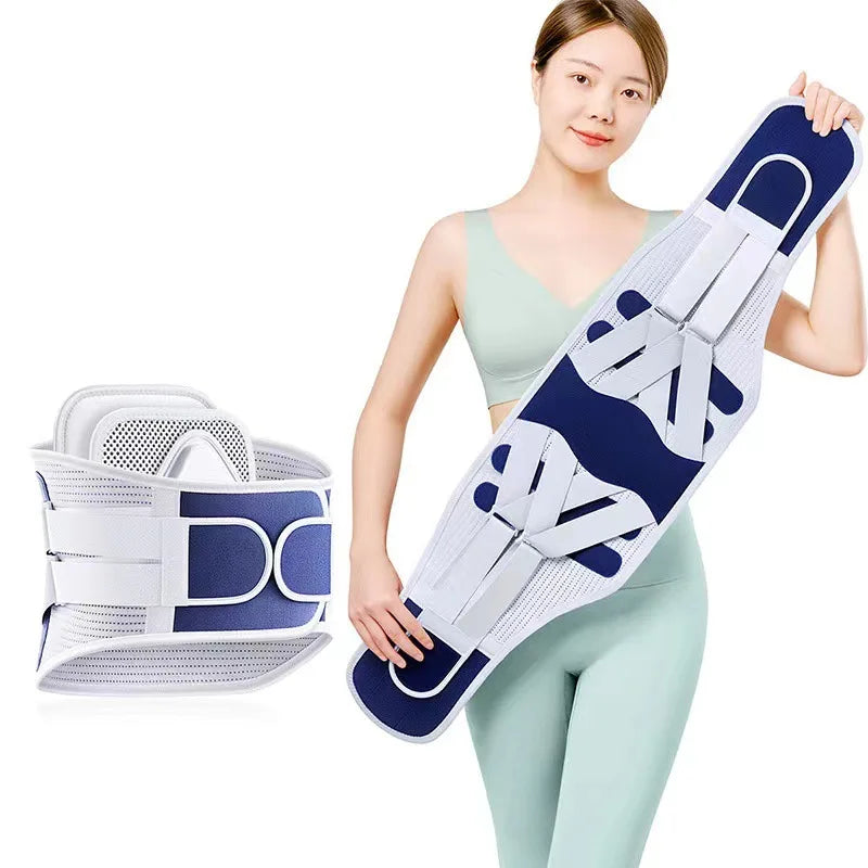 Back Brace Support Belt for Lower Back Pain Relief Adjustable Men Women Waist Lumbar Support Sciatica Scoliosis Herniated Disc